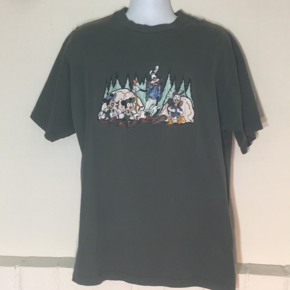 MICKEY MOUSE T-SHIRT GREEN LARGE